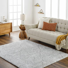 Mura Gray Area Rug - Ornate Home