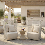 Mura Taupe Side Table