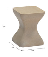 Mura Taupe Side Table