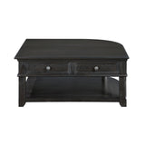 Muriel Charcoal Lift Top Cocktail Table - Ornate Home