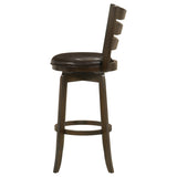 Murphy Dark Brown Swivel Bar Chair - Ornate Home