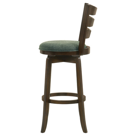 Murphy Hunter Green  Swivel Bar Chair - Ornate Home