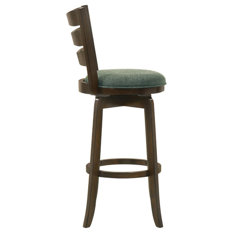Murphy Hunter Green  Swivel Bar Chair - Ornate Home
