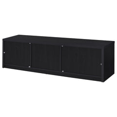 Murray Black 70-inch 2-door TV Stand Media Console - Ornate Home