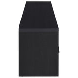 Murray Black 70-inch 2-door TV Stand Media Console - Ornate Home