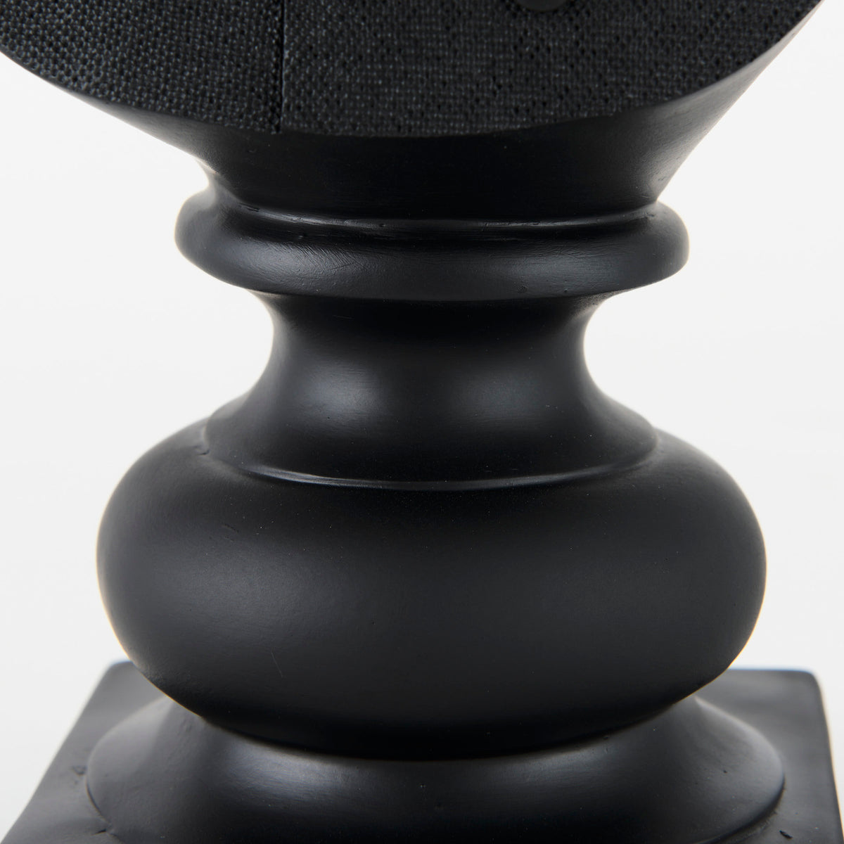 Murray Black Resin Fox in a Suit Bust - Ornate Home