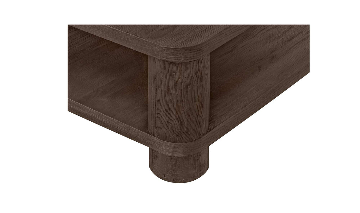 Murray Dark Brown Coffee Table - Ornate Home