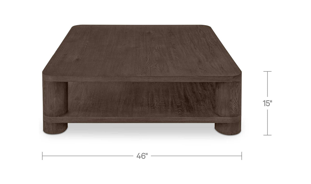 Murray Dark Brown Coffee Table - Ornate Home