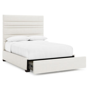 Murray Espresso Queen Storage Panel Bed - Ornate Home
