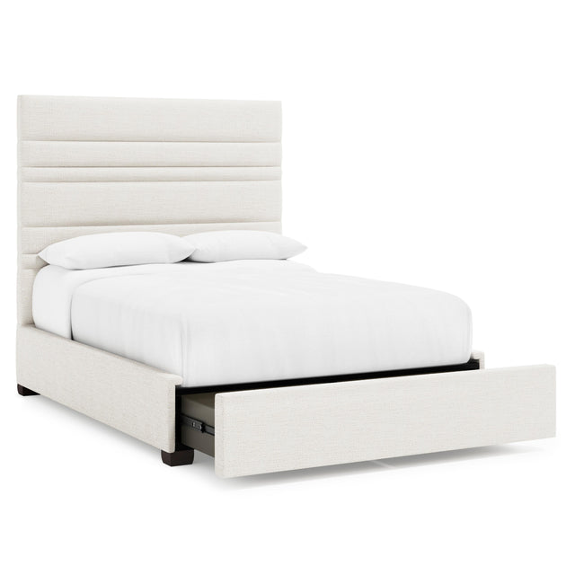 Murray Espresso Queen Storage Panel Bed - Ornate Home
