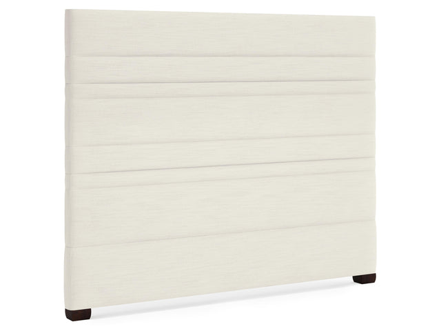 Murray White/Cream Fabric Headboard King - Ornate Home