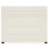 Murray White/Cream Fabric Headboard King - Ornate Home
