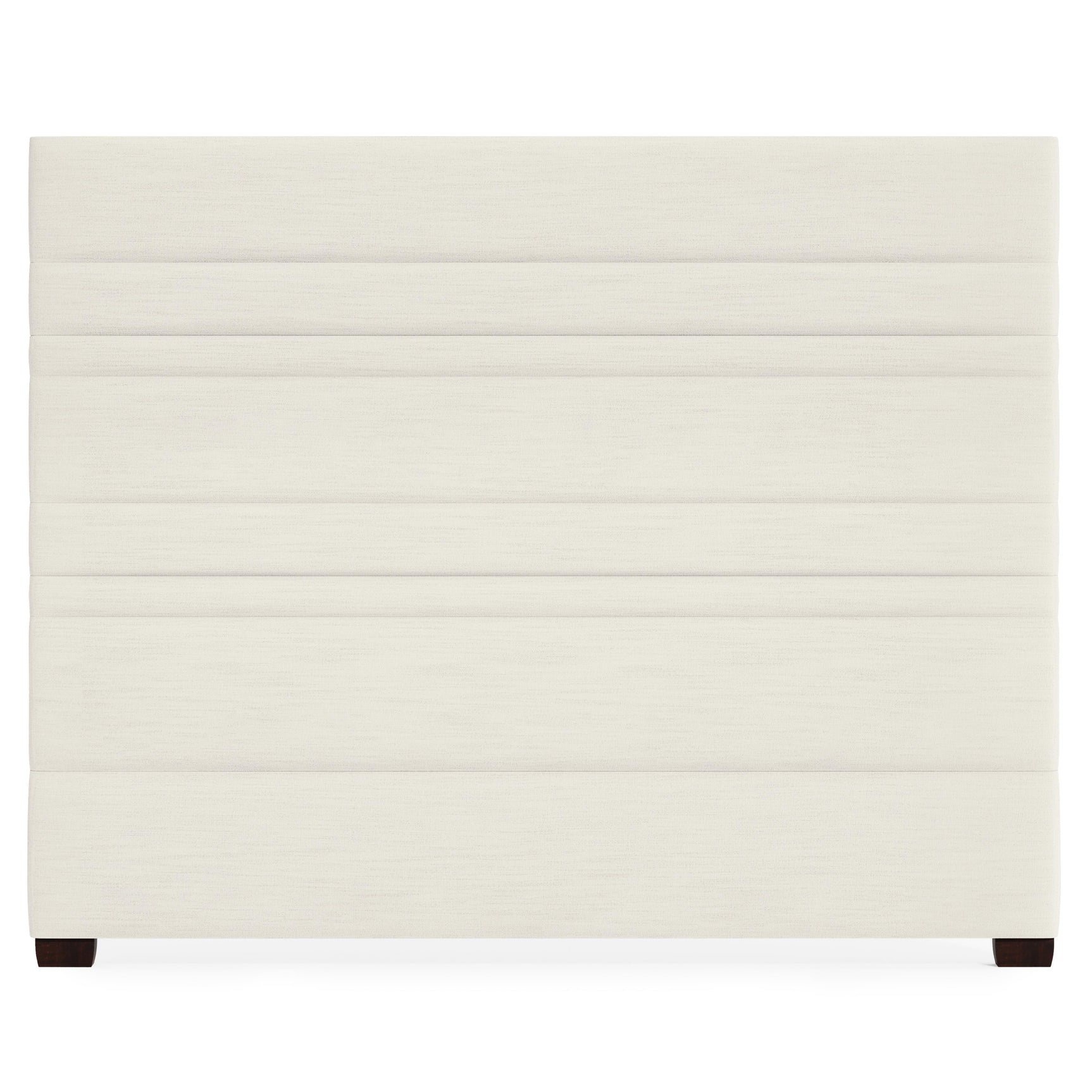 Murray White/Cream Fabric Headboard King - Ornate Home