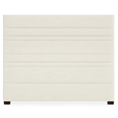 Murray White/Cream Fabric Headboard King - Ornate Home
