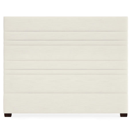 Murray White/Cream Fabric Headboard King - Ornate Home