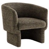 Muse Antique Boucle Fabric Barrel Accent Chair - Ornate Home
