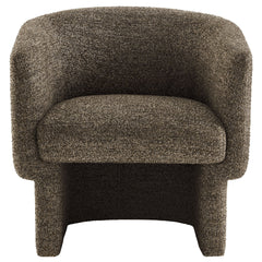Muse Antique Boucle Fabric Barrel Accent Chair - Ornate Home