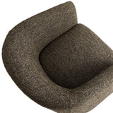 Muse Antique Boucle Fabric Barrel Accent Chair - Ornate Home
