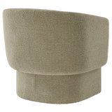 Muse Cork Boucle Fabric Barrel Accent Chair - Ornate Home