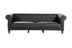 Muse Grey 3 Seat Sleeper - Ornate Home