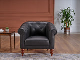 Muse Grey Armchair - Ornate Home