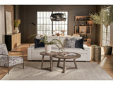 Muse Washed Charcoal Bunching Table Small - Ornate Home