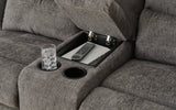 Museum Pewter 2-Piece Reclining Sectional - Ornate Home