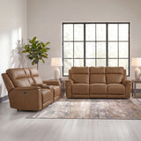 Mustang Aline Butternut 2-Piece Living Room Set - Ornate Home