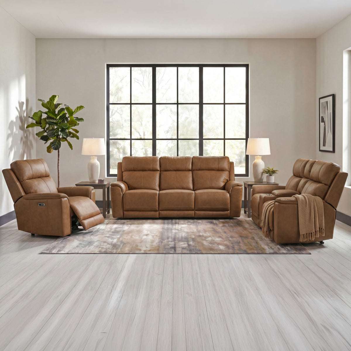 Mustang Aline Butternut P3 Recliner - Ornate Home