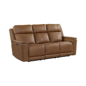 Mustang Aline Butternut P3 Sofa with DDT, Wireless Charger - Ornate Home