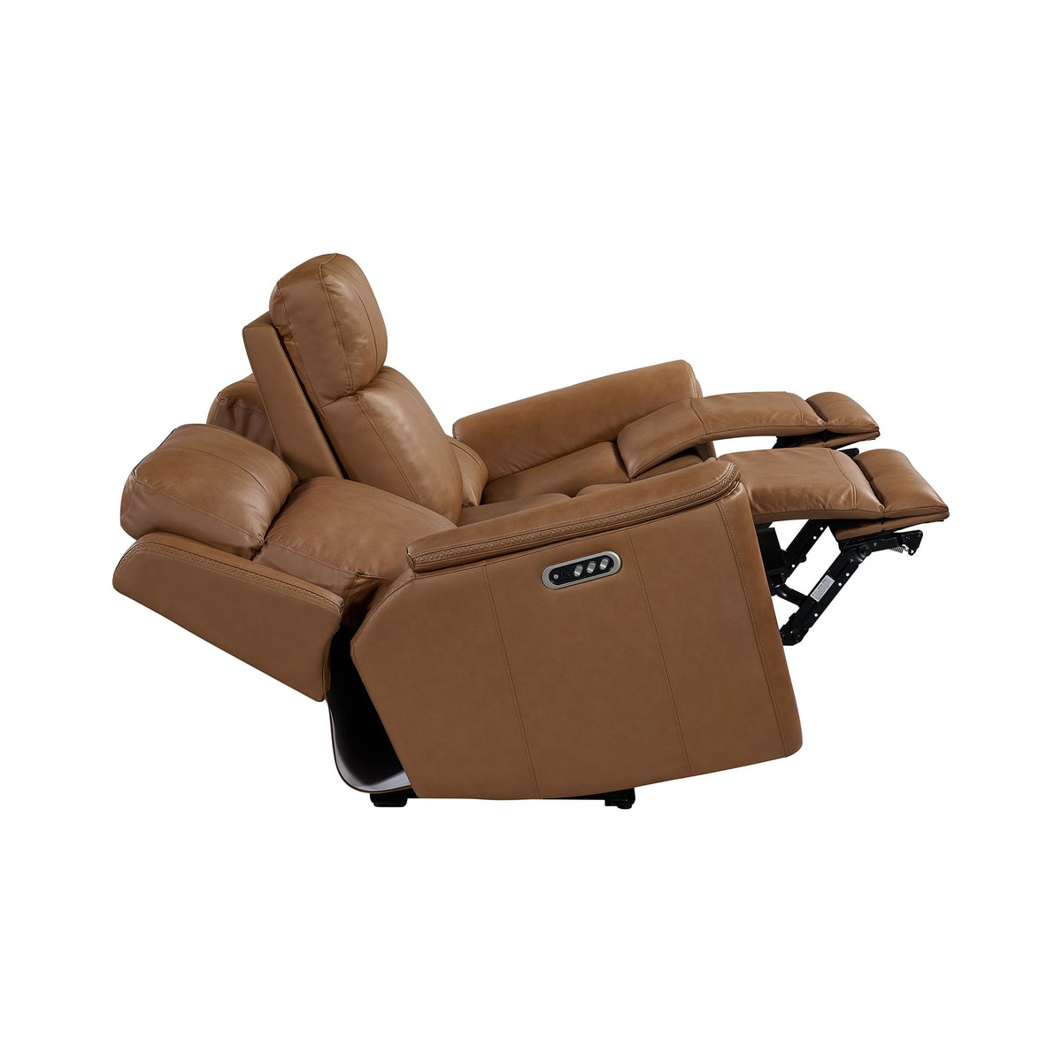 Mustang Aline Butternut P3 Sofa with DDT, Wireless Charger - Ornate Home