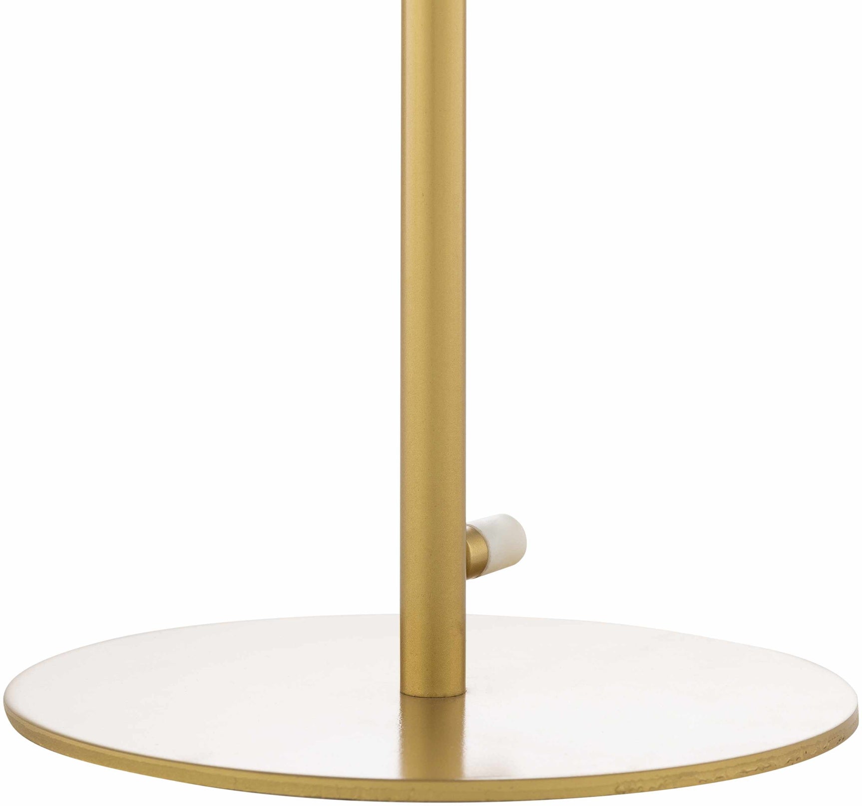 Mustard Modern Table Lamp with glass details for bedside or console tables - Ornate Home