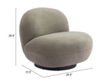 Myanmar Olive Green Accent Chair - Ornate Home