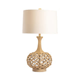 Myla Natural/Bronze Table Lamp - Ornate Home