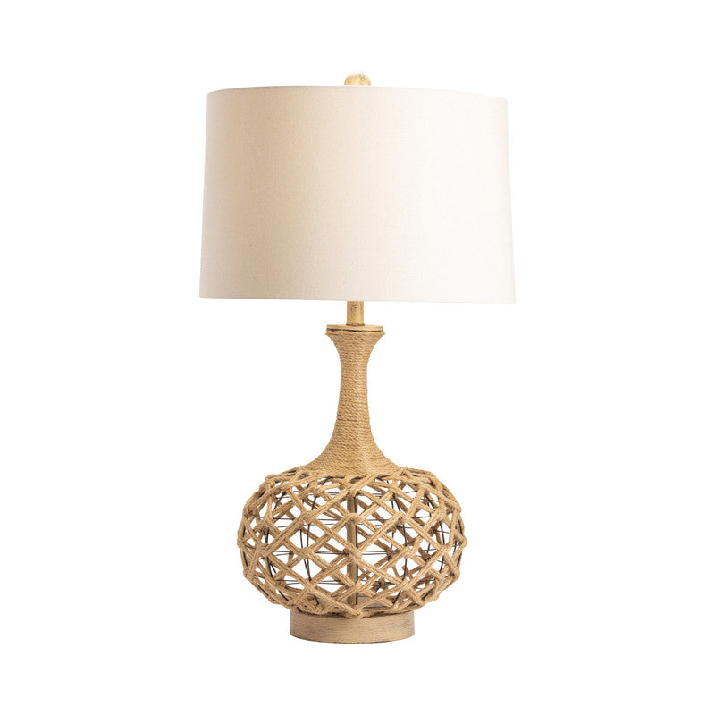Myla Natural/Bronze Table Lamp - Ornate Home