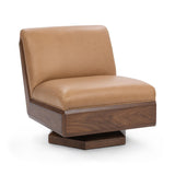 Myla Tan Swivel Chair - Ornate Home