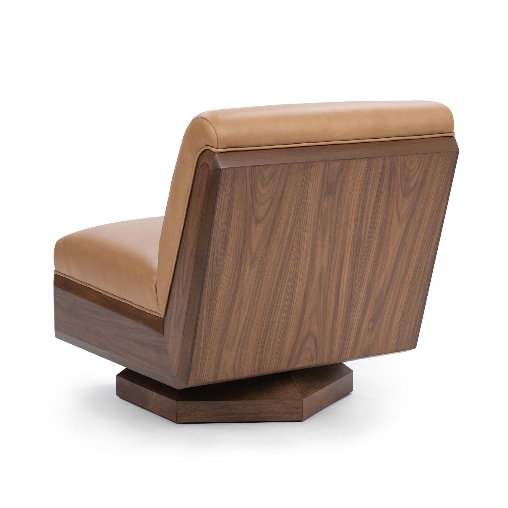 Myla Tan Swivel Chair - Ornate Home