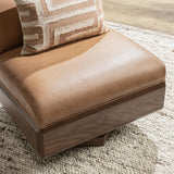 Myla Tan Swivel Chair - Ornate Home