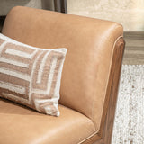 Myla Tan Swivel Chair - Ornate Home