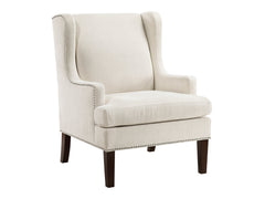 Myles Beige Accent Chair - Ornate Home