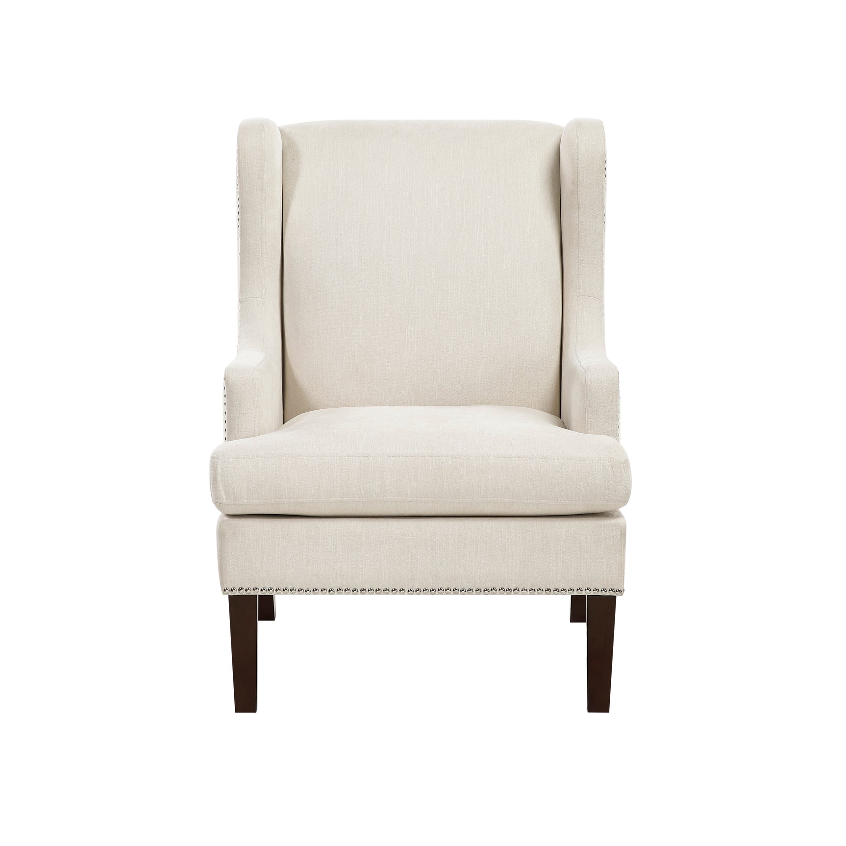 Myles Beige Accent Chair - Ornate Home