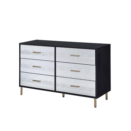 Myles Black Dresser - Ornate Home