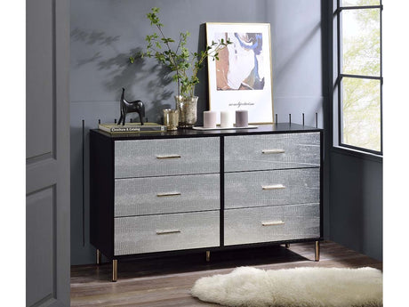 Myles Black Dresser - Ornate Home
