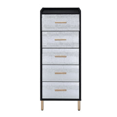 Myles Black Jewelry Armoire - Ornate Home