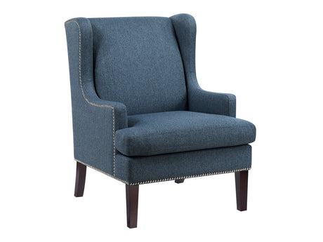 Myles Blue Accent Chair - Ornate Home
