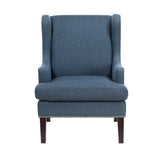 Myles Blue Accent Chair - Ornate Home