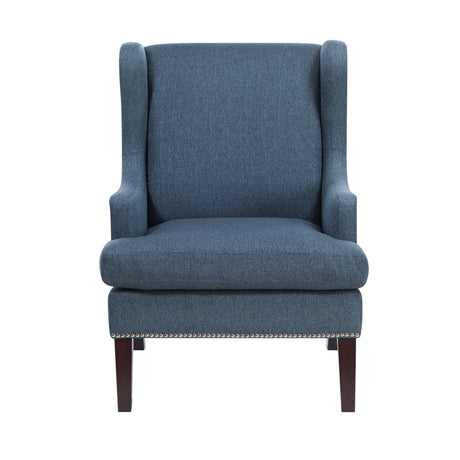 Myles Blue Accent Chair - Ornate Home