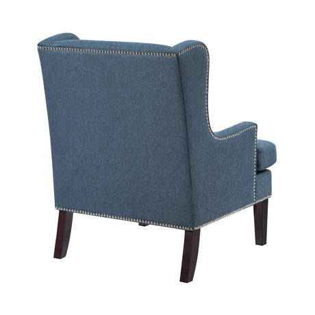 Myles Blue Accent Chair - Ornate Home