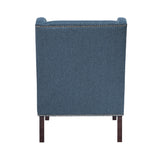 Myles Blue Accent Chair - Ornate Home