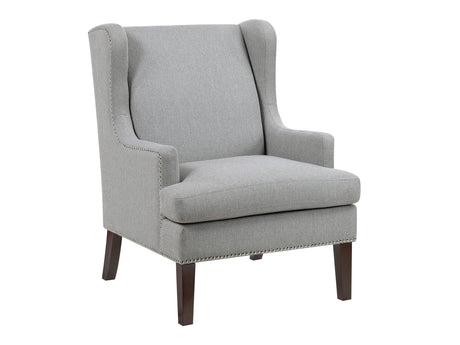 Myles Gray Accent Chair - Ornate Home